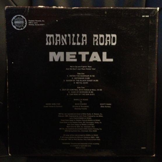 Manilla Road, Metal, 1982 .   