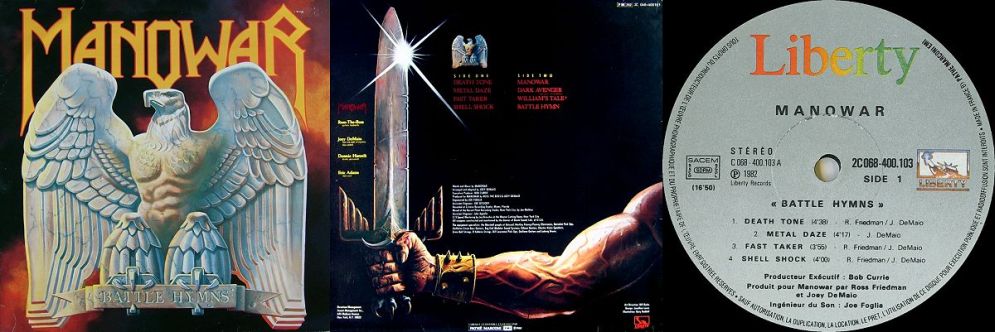 Manowar, Battle Hymns, 1982, 