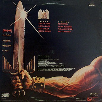 Manowar, Battle Hymns, 1982, Greece