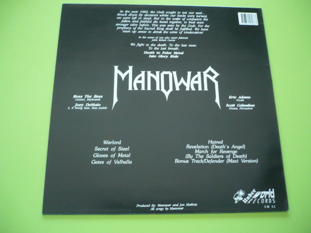 Manowar, Into Glory Ride, 1983, Germany