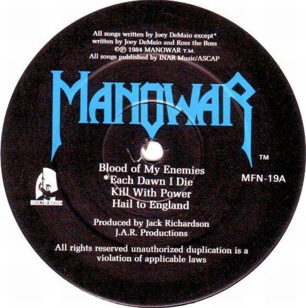 Manowar, Hail to England, 1984, Great Britain