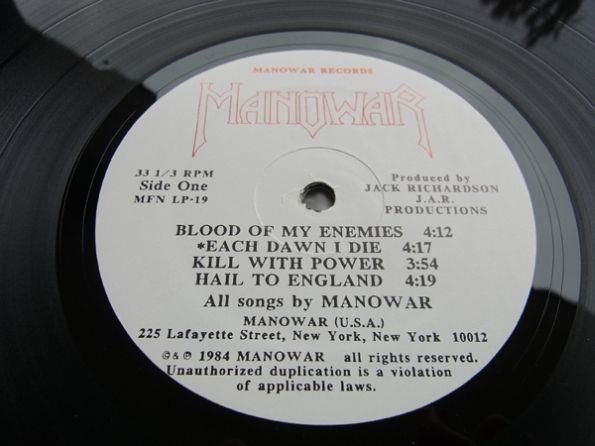 Manowar, Hail to England, 1984,  