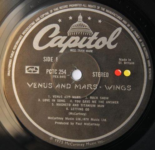 Wings, Venus and Mars, 1975, 