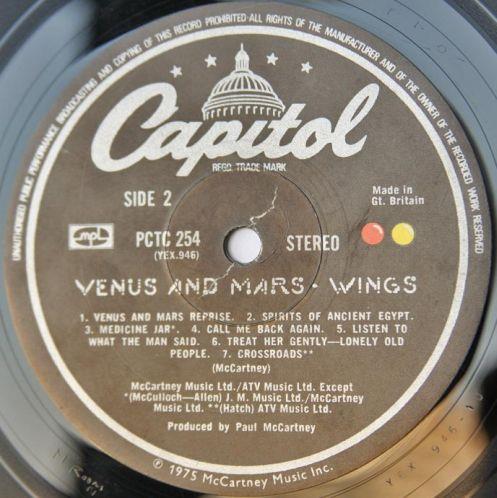 Wings, Venus and Mars, 1975, UK