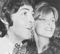 Paul and Linda McCartney