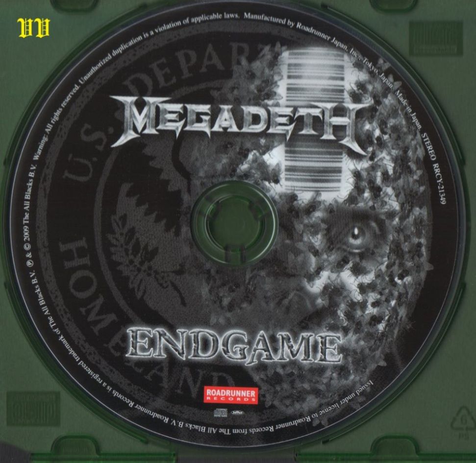 CD- Megadeth 2009 Endgame