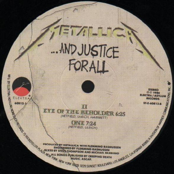 Metallica ...And Justice for All, 1988, USA