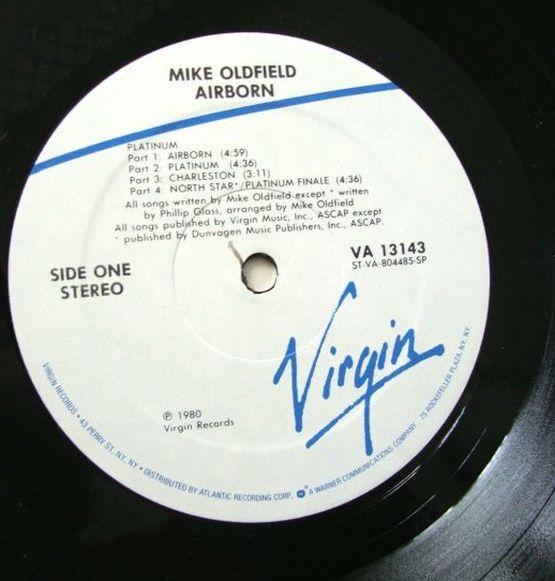 Mike Oldfield, Airborn, 1980