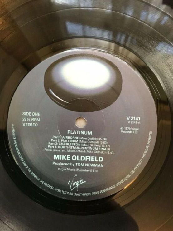 Mike Oldfield, Platinum, 1979, Great Britain