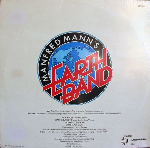 Manfred Mann's Earth Band, 1972