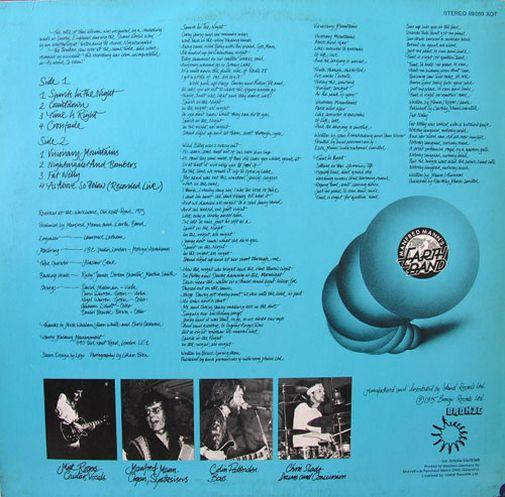 Manfred Mann's Earth Band, Nightingales & Bombers, 1975, 