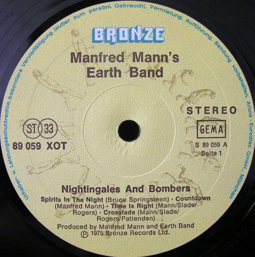 Nightingales & Bombers, 1975, Bronze Records