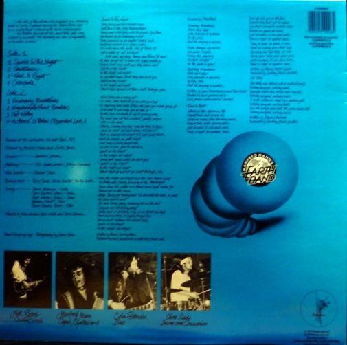 Manfred Mann's Earth Band, Nightingales & Bombers, 1975, England, Petbrook Ltd