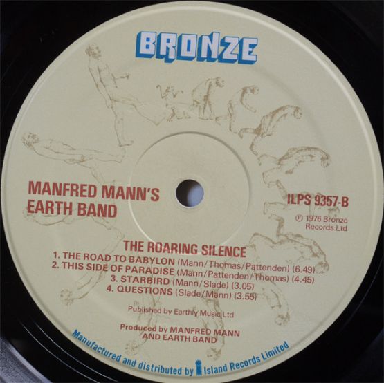 Manfred Mann's Earth Band, The Roaring Silence, 1976,  