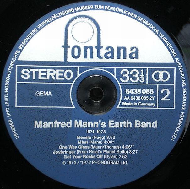 1971-1973, Fontana Records