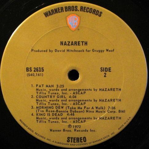 Nazareth, Warner Bros. Records