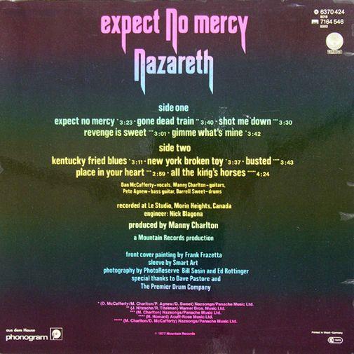 Nazareth, Expect No Mercy, Germany