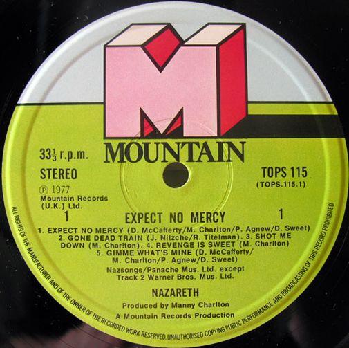 Nazareth, Expect No Mercy, 1977,  