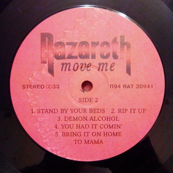  Nazareth Move Me, Santa Records, 1994