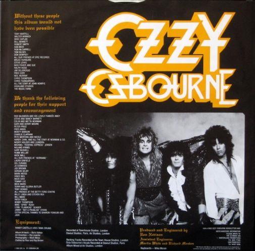 Ozzy Osbourne - The Ultimate Sin, Netherlands