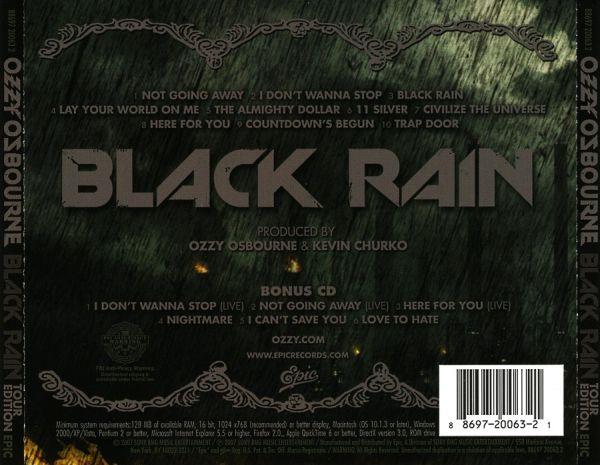 Ozzy Osbourne, Black Rain, 2007