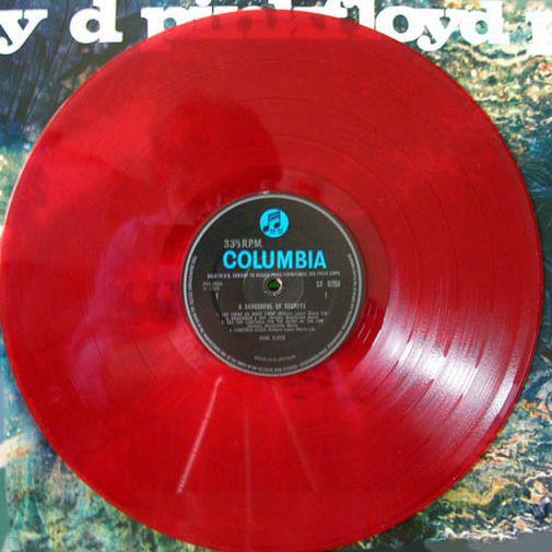 Pink Floyd, "A Saucerful of Secrets", 1968, Great Britain, red vinyl