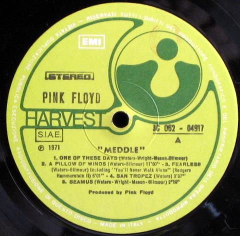 Pink Floyd, "Meddle", 1971, 