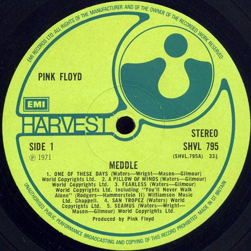 Meddle, 1971, 