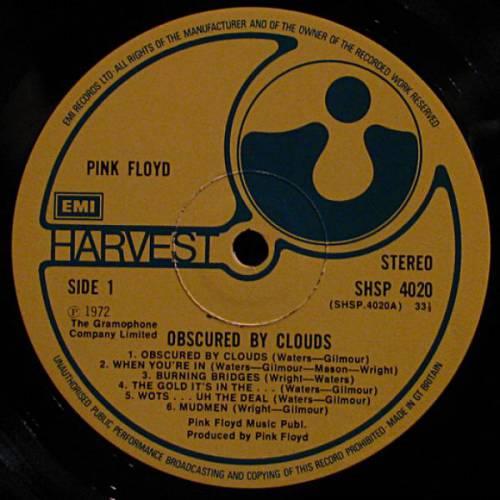 Pink Floyd, "Obscured by Clouds", 1972, 