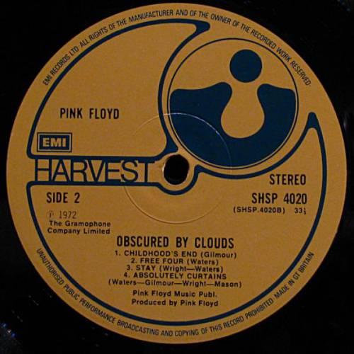 Pink Floyd, "Obscured by Clouds", 1972, England