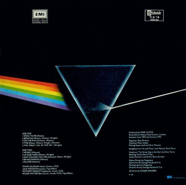 Pink Floyd, "The Dark Side of the Moon", 1973, 