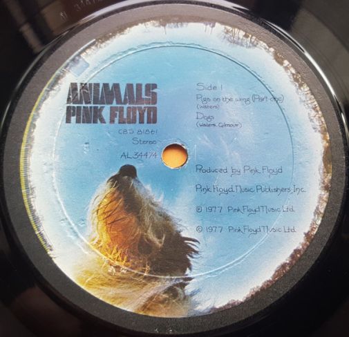 Pink Floyd, "Animals", 1977, Israel