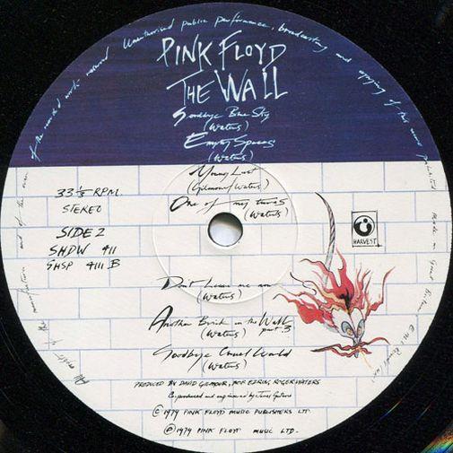 Pink Floyd, "The Wall", 1979, Great Britain