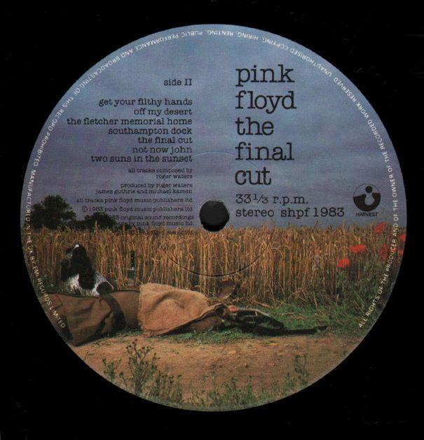 Pink Floyd, "The Final Cut", 1983, 