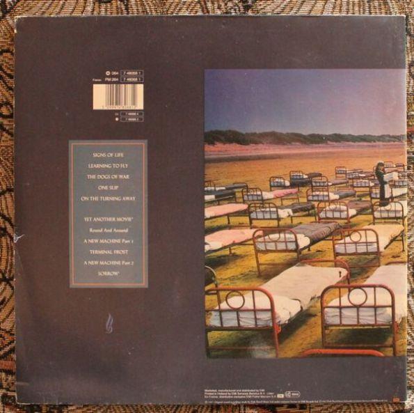 Pink Floyd, "A Momentary Lapse of Reason", 1987, Europe