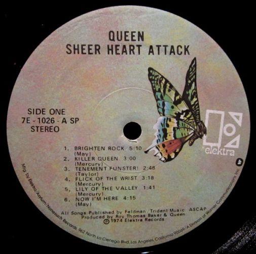 Queen, Sheer Heart Attack 1974,  