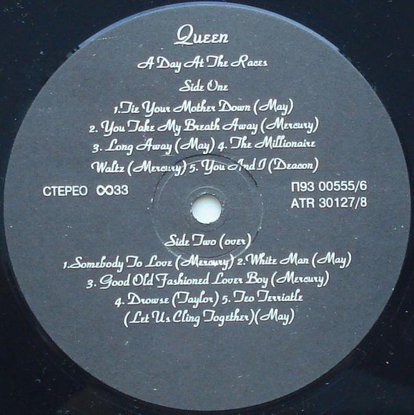 Queen, A Day at the Races 1976,  