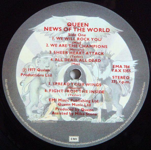 Queen, News of the World 1977,  