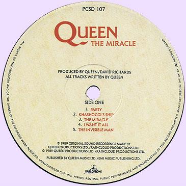 Queen, The Miracle, 1989,  