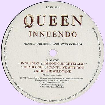 Queen, Innuendo, 1991,  