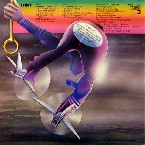 Scorpions,    Fly To The Rainbow, 1974, Germany