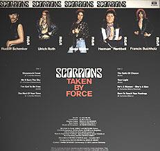 Taken by Force, 1977, Scorpions, Great Britain