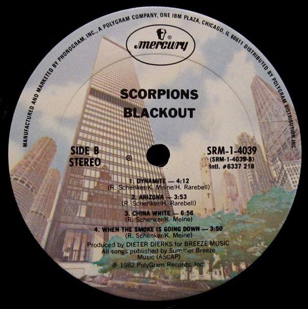 Scorpions, Blackout,   1977 .