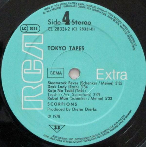 Scorpions, Tokyo Tapes, 