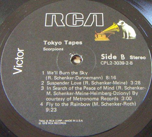 Scorpions, Tokyo Tapes, 1978, USA