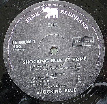 Shocking Blue "At Home", Belgium