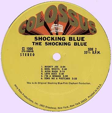 Shocking Blue "At Home", USA, B-side