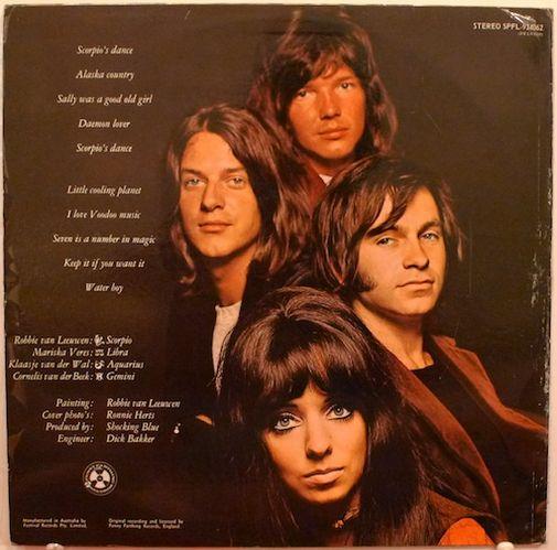 Shocking Blue "Scorpios Dance", 1970, Australia