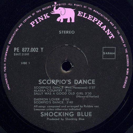 Shocking Blue "Scorpio s Dance", 1970, 