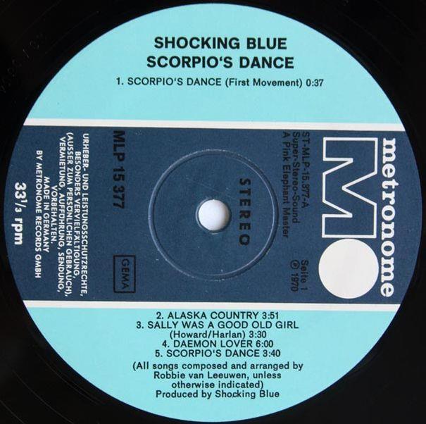 Shocking Blue "Scorpios Dance", A-side